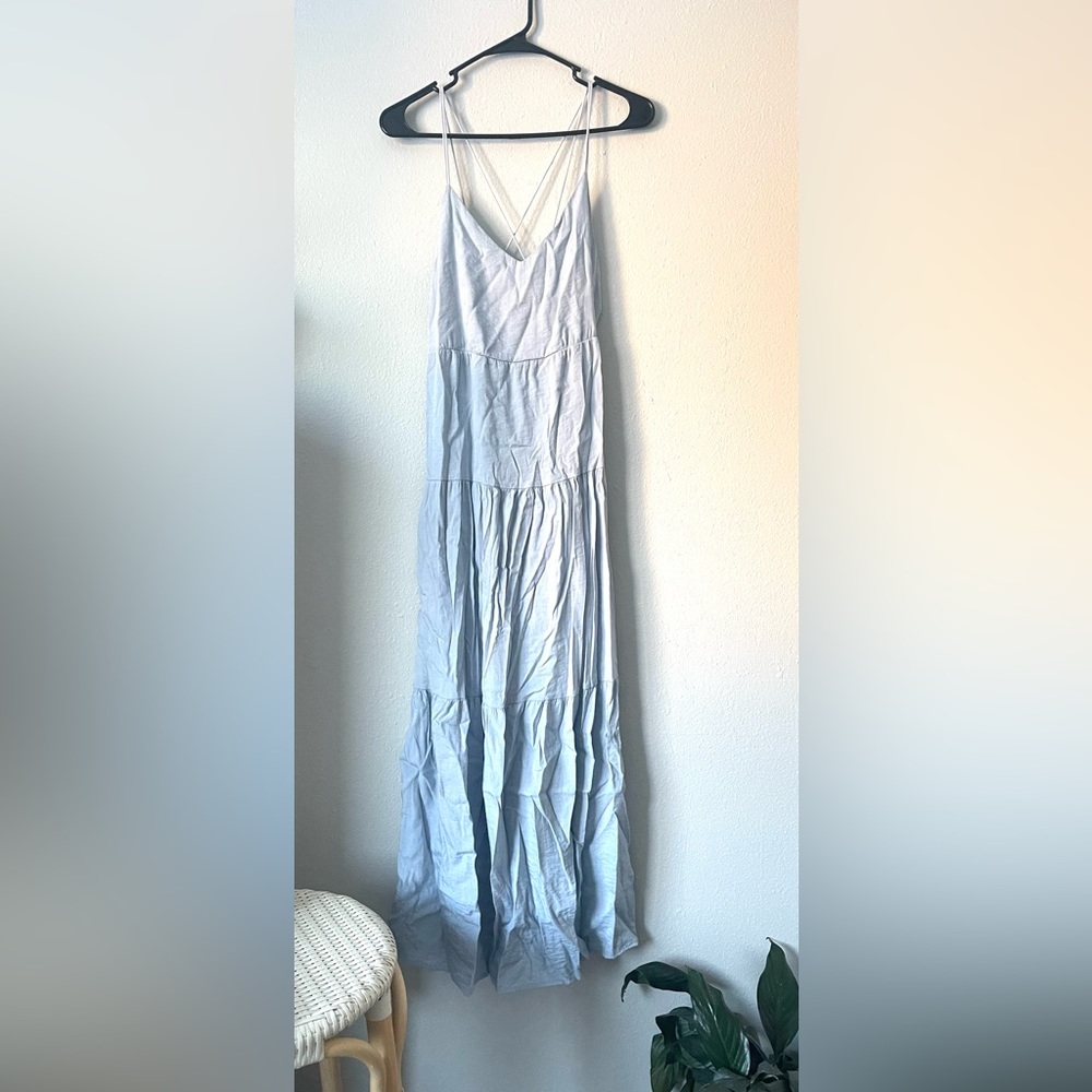 Flowy maxi dress, size large